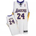 Los Angeles Lakers #24 BRYANT white jersey