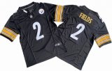 Pittsburgh Steelers 2# Justin Fields Nike Vapor F.U.S.E. Limited Jersey