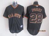 San Francisco Giants #28 POSEY black MLB Jersey