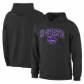 Fanatics Branded Kansas State Wildcats Black Campus Pullover Hoodie