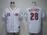 MLB Jerseys Cincinnati Reds 28 Heisey White