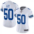 women Nike Dallas cowboys #50 Sean Lee white color Rush Limited Jersey