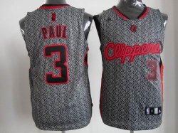 Los Angeles Clippers #3 PAUL limited NBA gray Jerseys