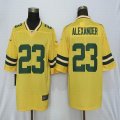 Nike Green Bay Packers #23 Jaire Alexander yellow Color Rush Limited Jersey