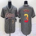 Nike Houston Astros #3 Jeremy Pena Hemp grey majestic baseball jerseys Joint name -BD