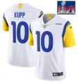 Youth Nike Los Angeles Rams #10 Cooper Kupp white Color Rush Limited Jerseys