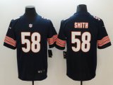 Nike Chicago Bears #58 Roquan Smith dark blue Color Rush Limited Jerseys