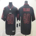 Nike Cardinals #40 Pat Tillman Lights out black Color Rush Limited Jerseys