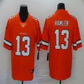 Nike Denver Broncos #13 Hamler Nike orange Color Rush Limited Jersey-BD