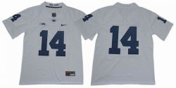 Penn State Nittany Lions #14 white College Football Color Rush Limited Jersey