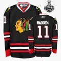 2013 NHL Stanley Cup John Madden 11 Black Chicago Blackhawks Jerseys