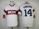 Chicago White Sox 14 Authentic 2013 Paul Konerko Alternate Home Cool Base Jersey