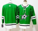 Adidas Dallas Stars blank green NHL Hockey Jerseys