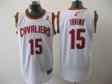 Cleveland Cavaliers IRVING 15 white nba jerseys