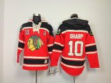 Chicago Blackhawks Patrick Sharp 10# red hockey jerseys