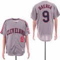 Cleveland Indians #9 Carlos Baerga grau mlb jerseys-sg