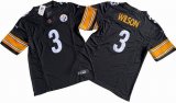 Pittsburgh Steelers #3 Russell Wilson Black Nike Vapor F.U.S.E. Limited Jersey-S8