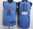 Nike Memphis Grizzlies #11 Mike Conley blue nba basketball jersey-LT