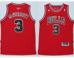 Chicago Bulls Doug McDermott 3 red nba Swingman Jersey