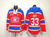 Montreal Canadiens ROY 33# Red NHL Hooded Sweatshirt