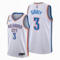 Custom Youth Oklahoma City Thunder #3 Josh Giddey White Replica NBA Jersey