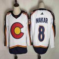 Adidas Colorado Avalanche #8 Cale Makar white nhl hockey jerseys