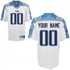 Tennessee Titans Customized Personalized White nfl Jersey