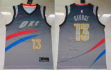 Nike Oklahoma City Thunder #13 Paul George Dri-FIT City Edition Swingman Jersey