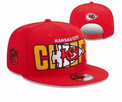 2023 Chiefs red NFL Snapback Hats-YD