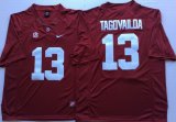 2018 Alabama Crimson Tide #16 Tua Tagovailoa red College Color Rush Limited Jerseys-PNS