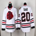 2015 Reebok Chicago Blackhawks Brandon Saad #20 white nhl jerseys(1)