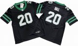 New York Jets 20# Breece Hall Black Nike Legacy Vapor F.U.S.E. Limited Jersey