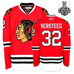 2013 NHL Stanley Cup Chicago Blackhawks #32 VERSTEEG red Jerseys