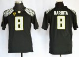 Youth Oregon Duck Marcus Mariota 8 College Football Limited Jerseys - Black