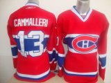 Montreal Canadiens 13 Alex Tanguay Red women NHL Jersey