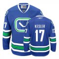 NHL Vancouver Canucks #17 KESLER Blue Jersey