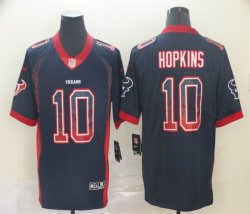 Houston Texans #10 DeAndre Hopkins black drift Color Rush Limited Jersey