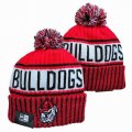 2024 Georgia Bulldogs red white black NCAA Sport Cuffed Knit Hats