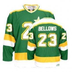 NHL Dallas Stars #23 BELLOWS Green Jerseys