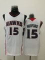 Atlanta Hawks #15 Al Horford white nba basketball jersey