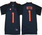 Tennessee Volunteers #1 Jason Witten blue college football jersey