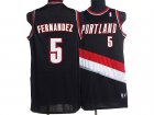 adidas Portland Trail Blazers 5 Fernandez nba jersey