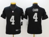 Kid Nike Oakland Raiders 4 Carr black Color Rush Limited Jersey