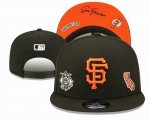 2023 San Francisco Giants black MLB Snapback Hats-YD