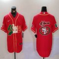 Nike San Francisco red Mexico baseball jerseys Joint Name