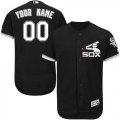 Custom Chicago White Sox black Flexbase Authentic Collection Jersey