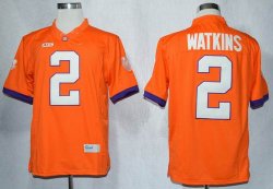 Clemson Tigers Sammy Watkins 2 College Football Limited Jerseys-Orange