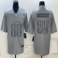 2023 super bowl Nike Philadelphia Eagles #88 Dallas Goedert gray Color Rush Limited Jerseys-BD