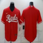 Nike Cincinnati Reds blank red majestic baseball jersey-BD