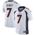 Nike Denver Broncos 7 John Elway white color Rush Limited Jersey